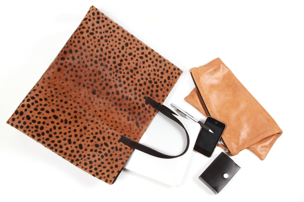 Leopard Print Tote Bag