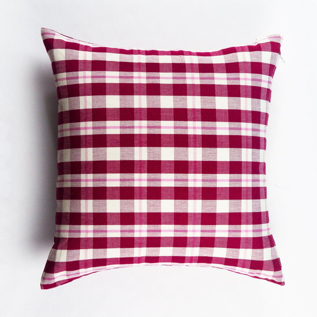 Archive NY Abigail Plaid Square Pillow
