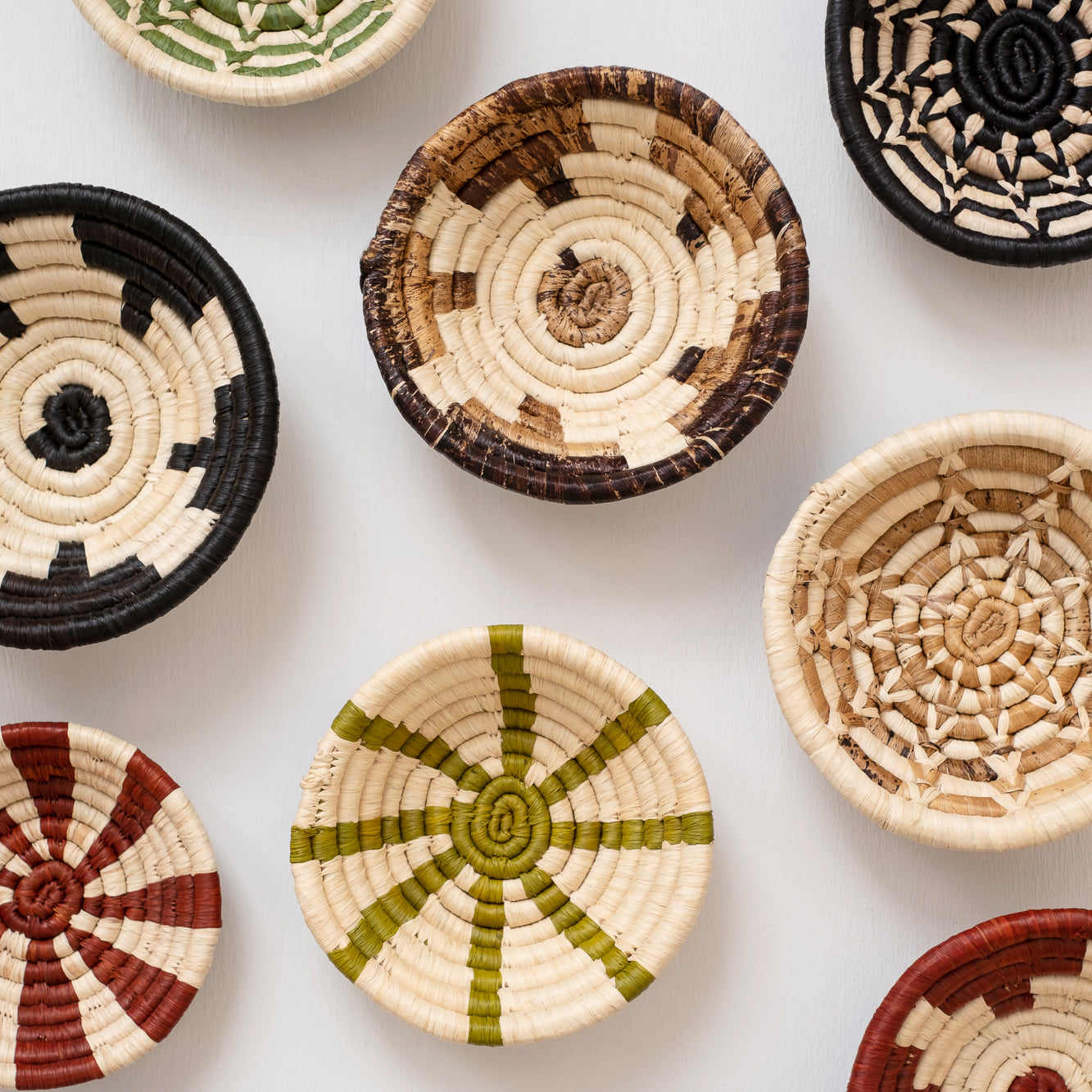 Copper Rays Mini Basket