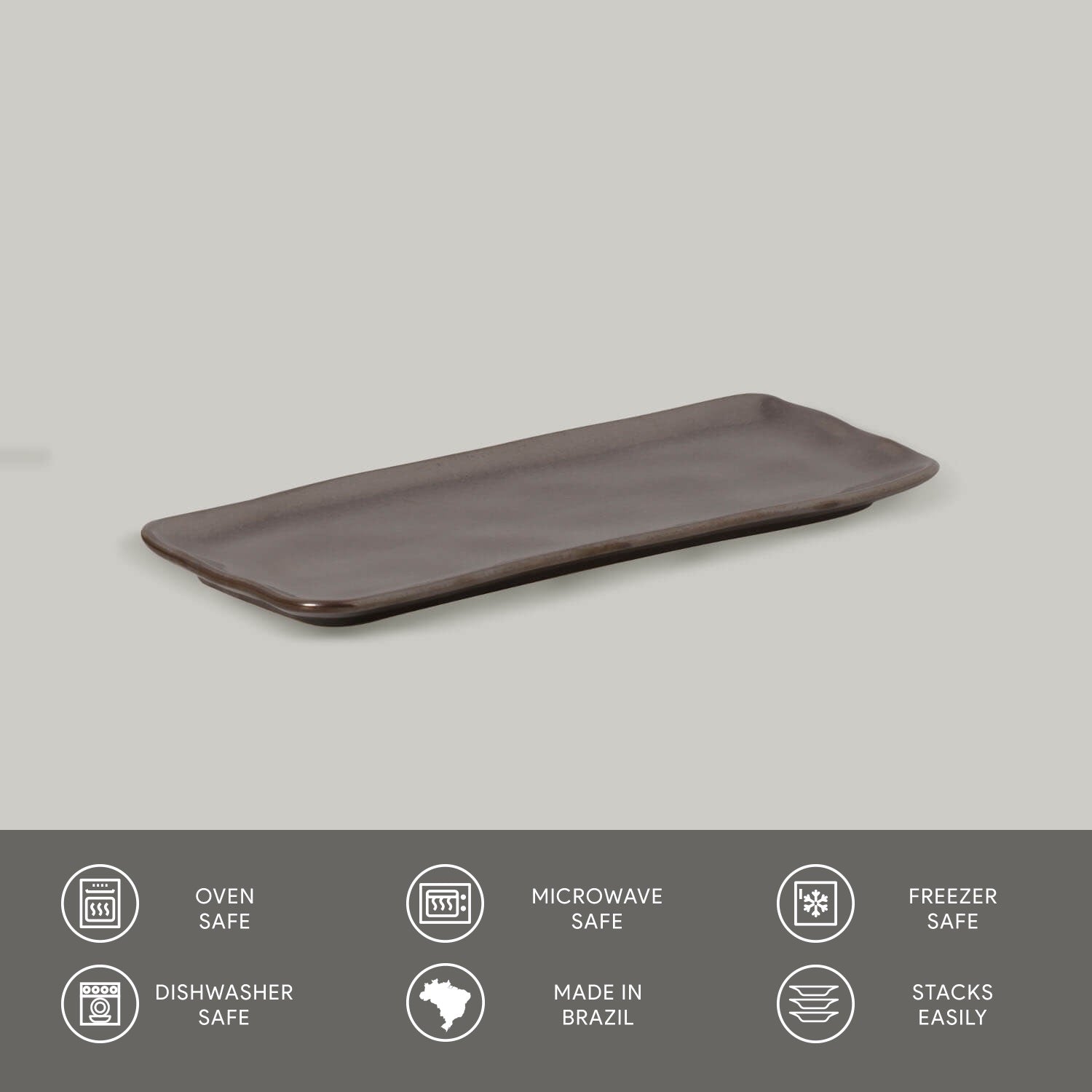 Rectangular Platter Small - Set of 4