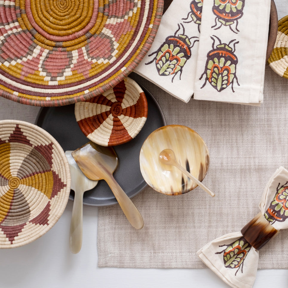 Copper Rays Mini Basket