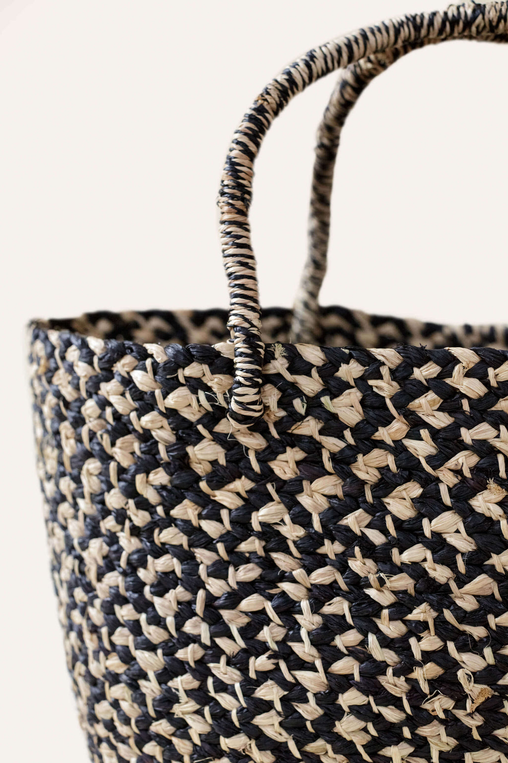 Braided Raffia Tote