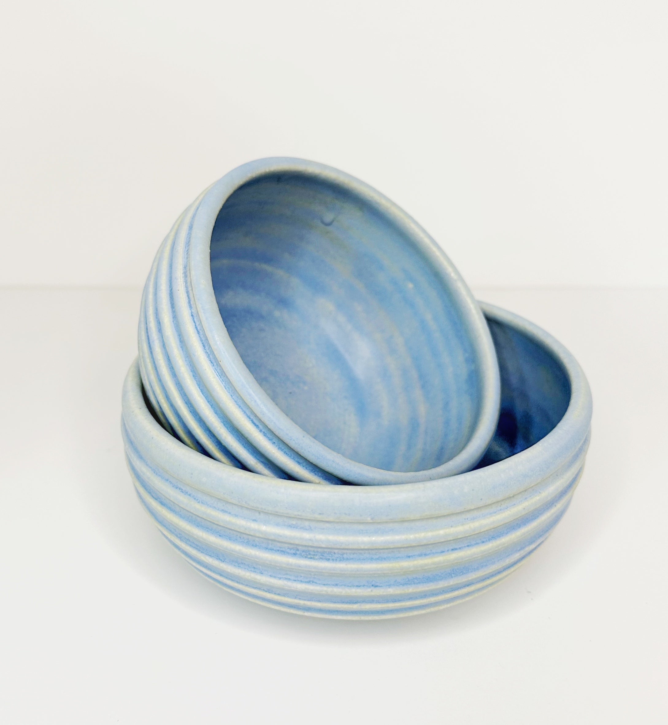 Hunny Bowls Blue -Set of 2. Assorted sizes