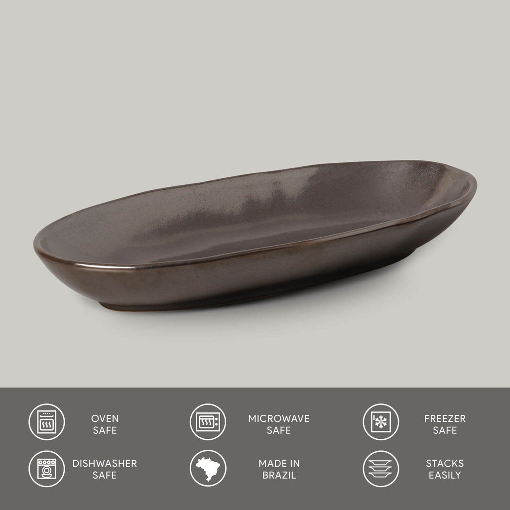 Deep Oval Platter - Set of 4