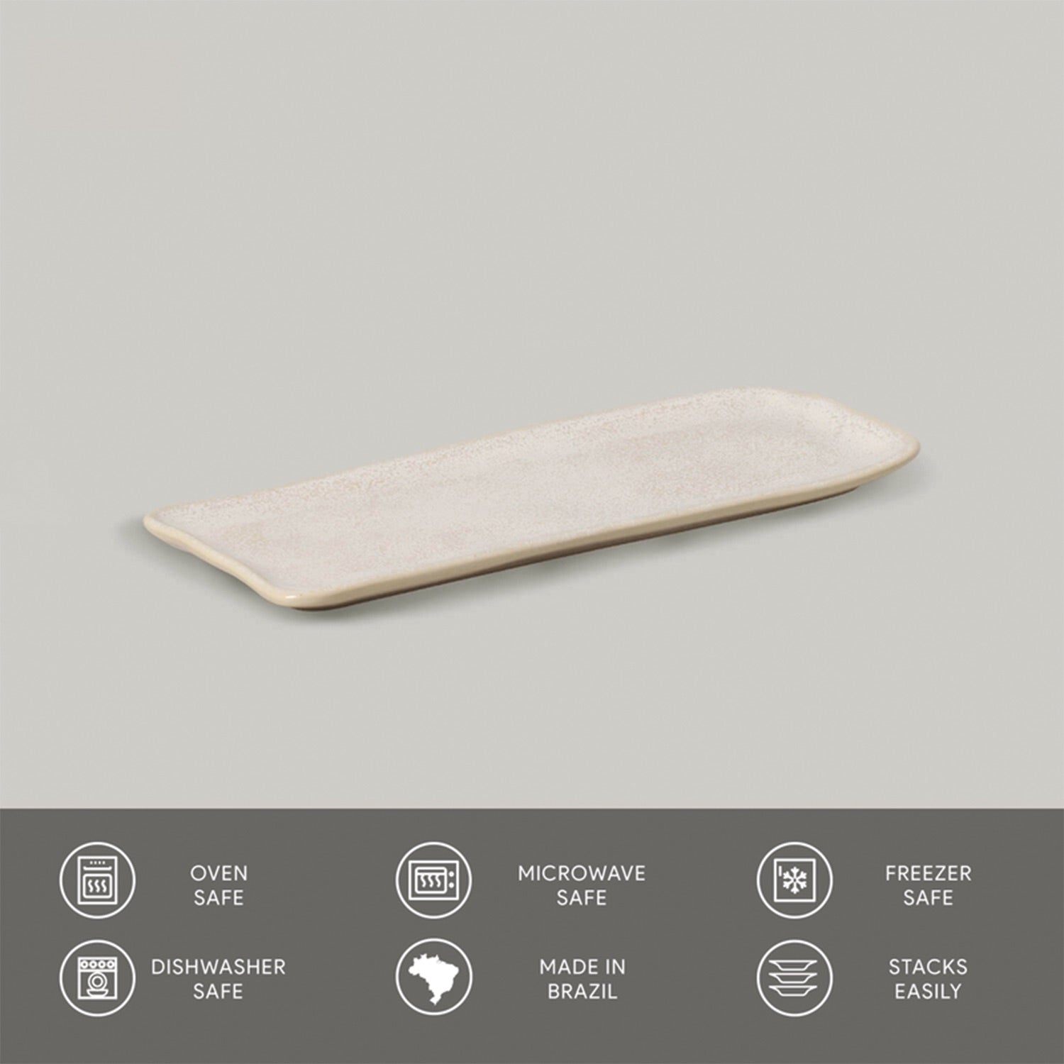 Rectangular Platter Small - Set of 4