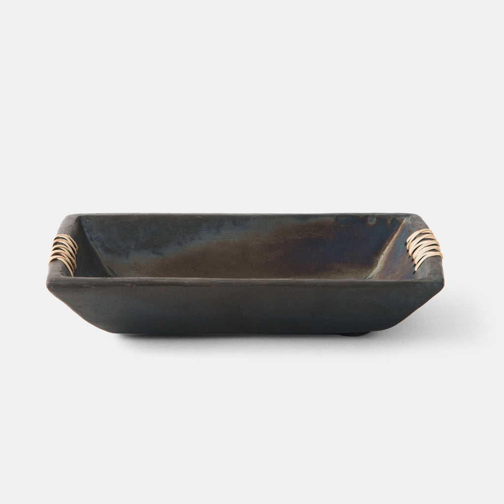 Longpi Black Clay Serving Plater