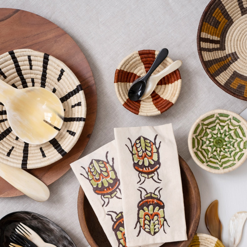 Copper Rays Mini Basket