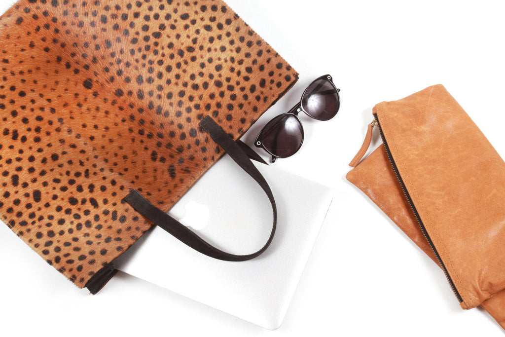 Leopard Print Tote Bag