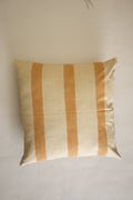 Oh! Stripes Block Print Pillow - Ochre