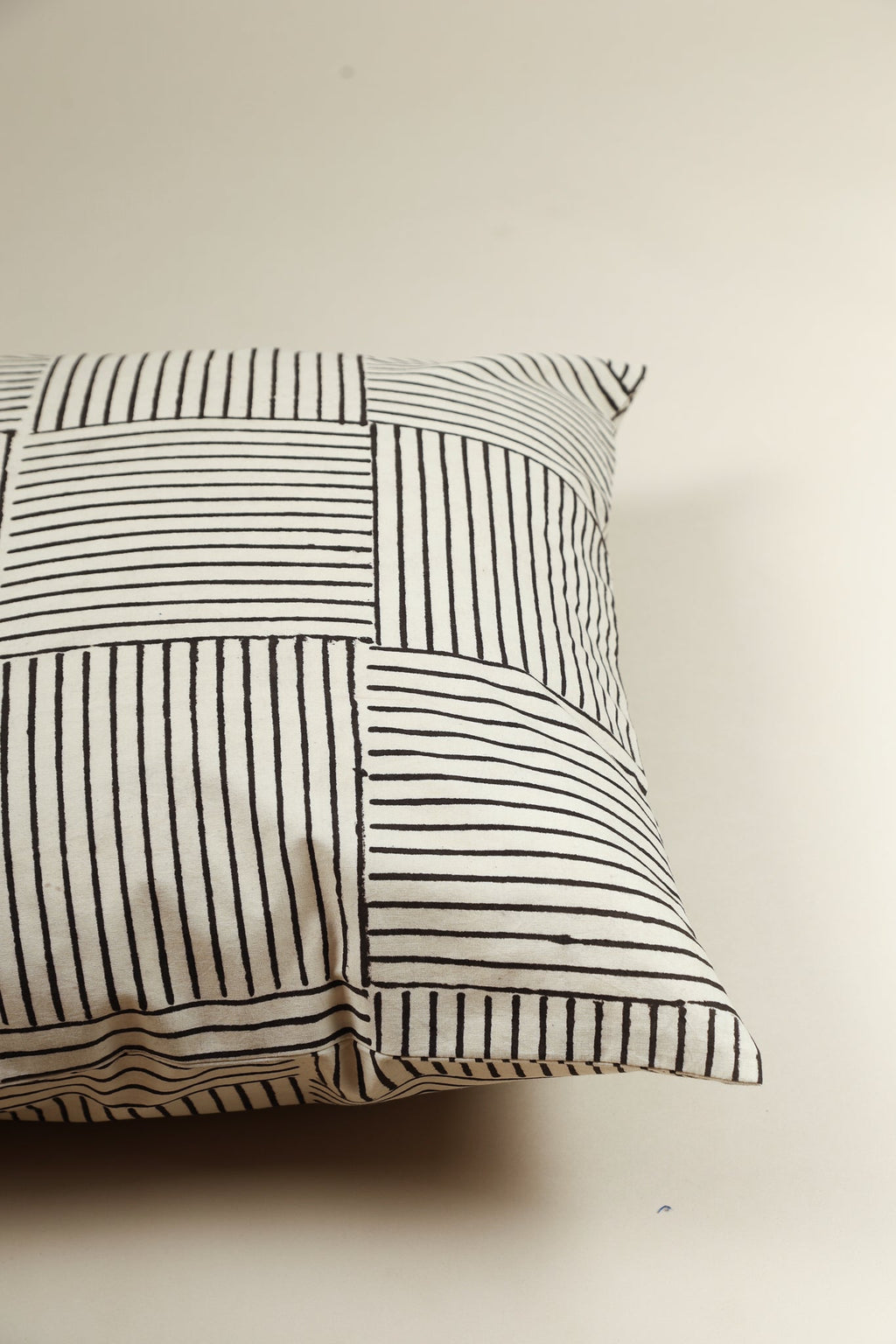 Desert Dunes Hand Block Print Pillow