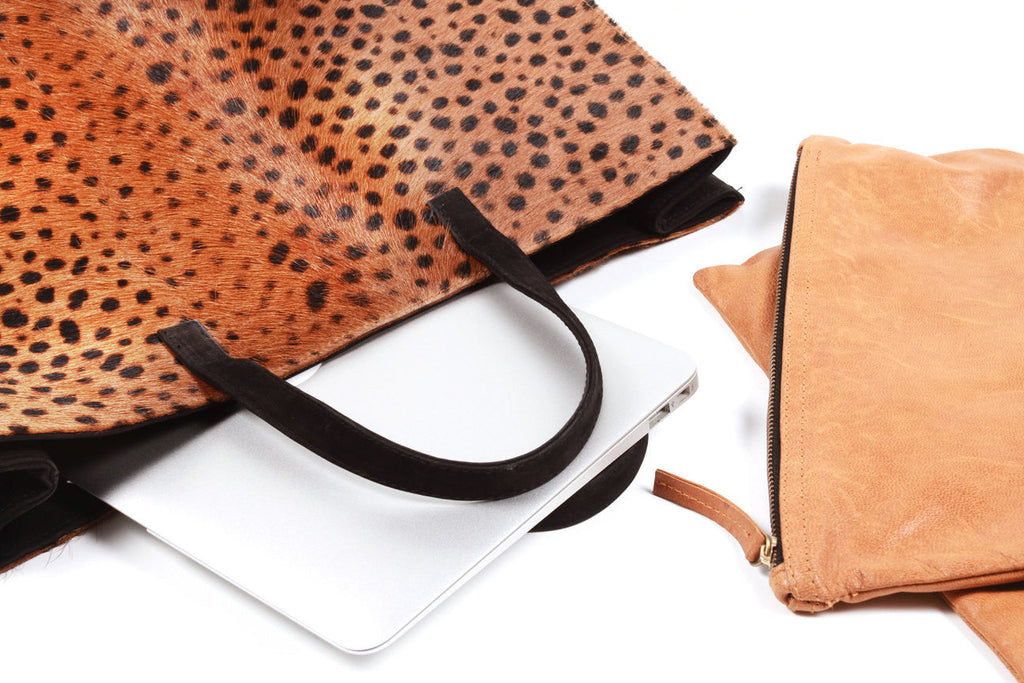 Leopard Print Tote Bag