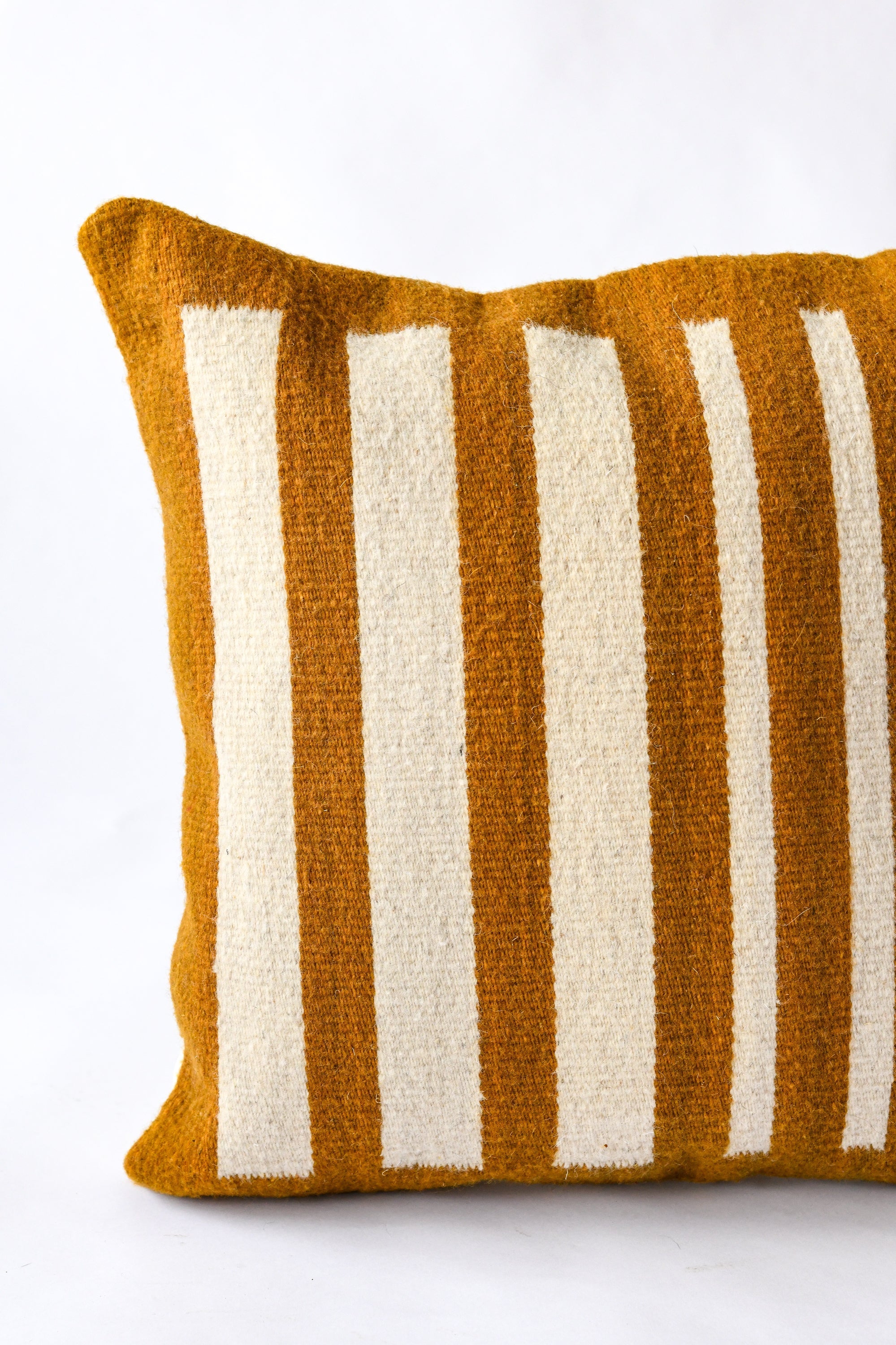 LOOM Imports Wool Gradient Stripe Pillow