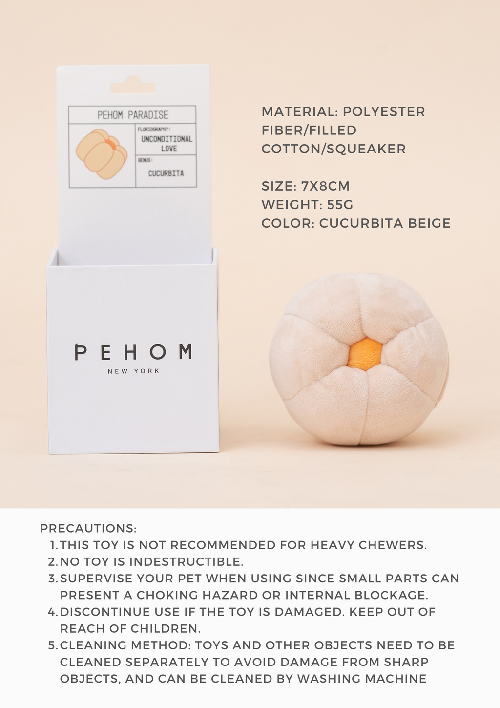 Paradise Pet Toy - Cucurbita