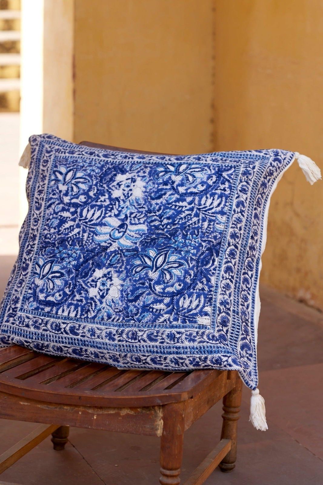 Hand Block Printed Pillow Zuma Sham