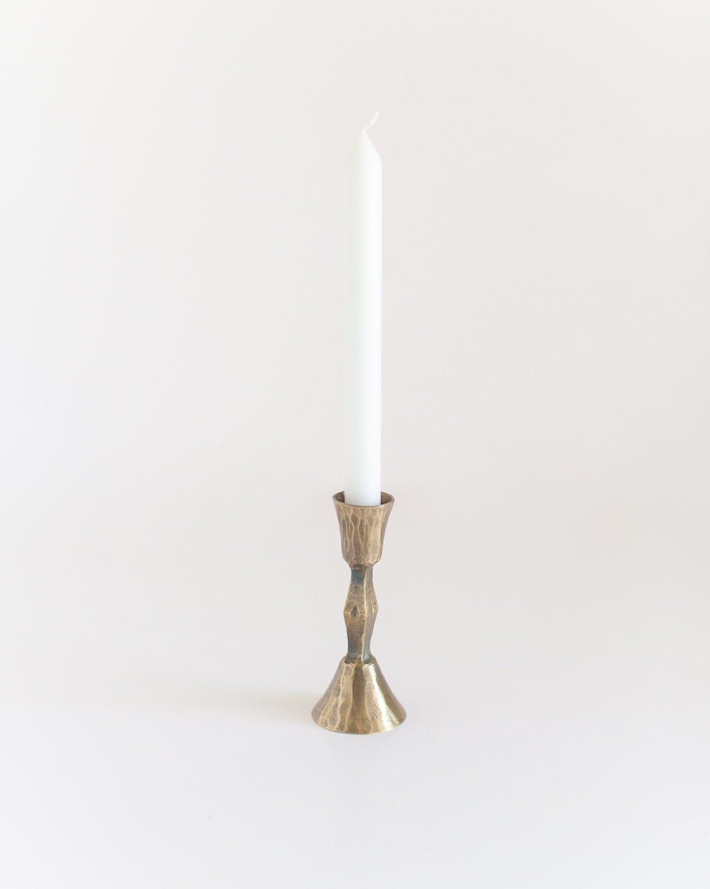 Low Diamond Candlestand - Brass Finish Set of 2