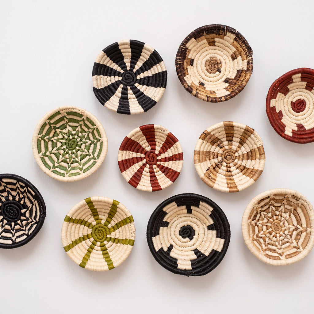 Copper Rays Mini Basket