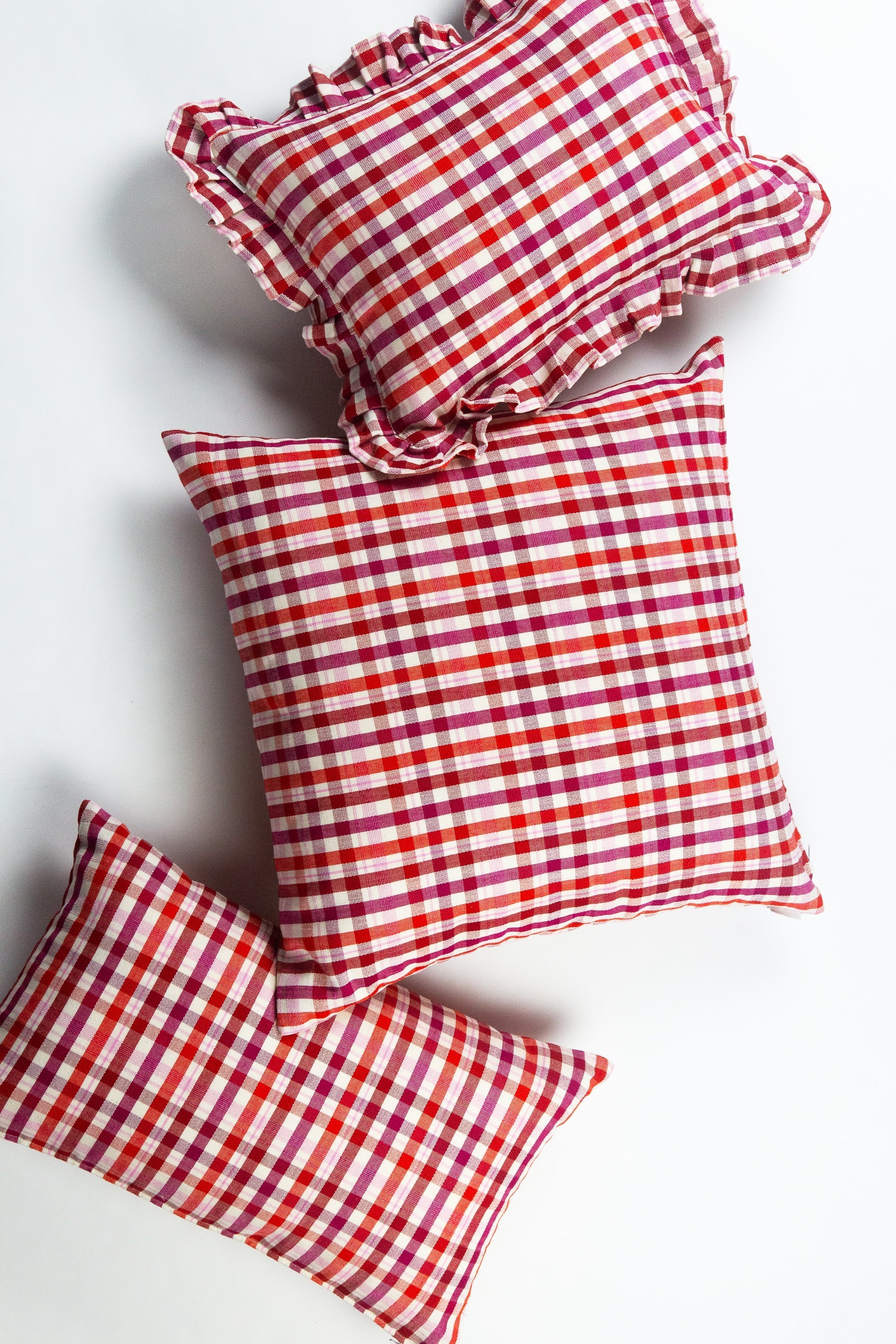 Archive NY Noel Plaid Lumbar Pillow