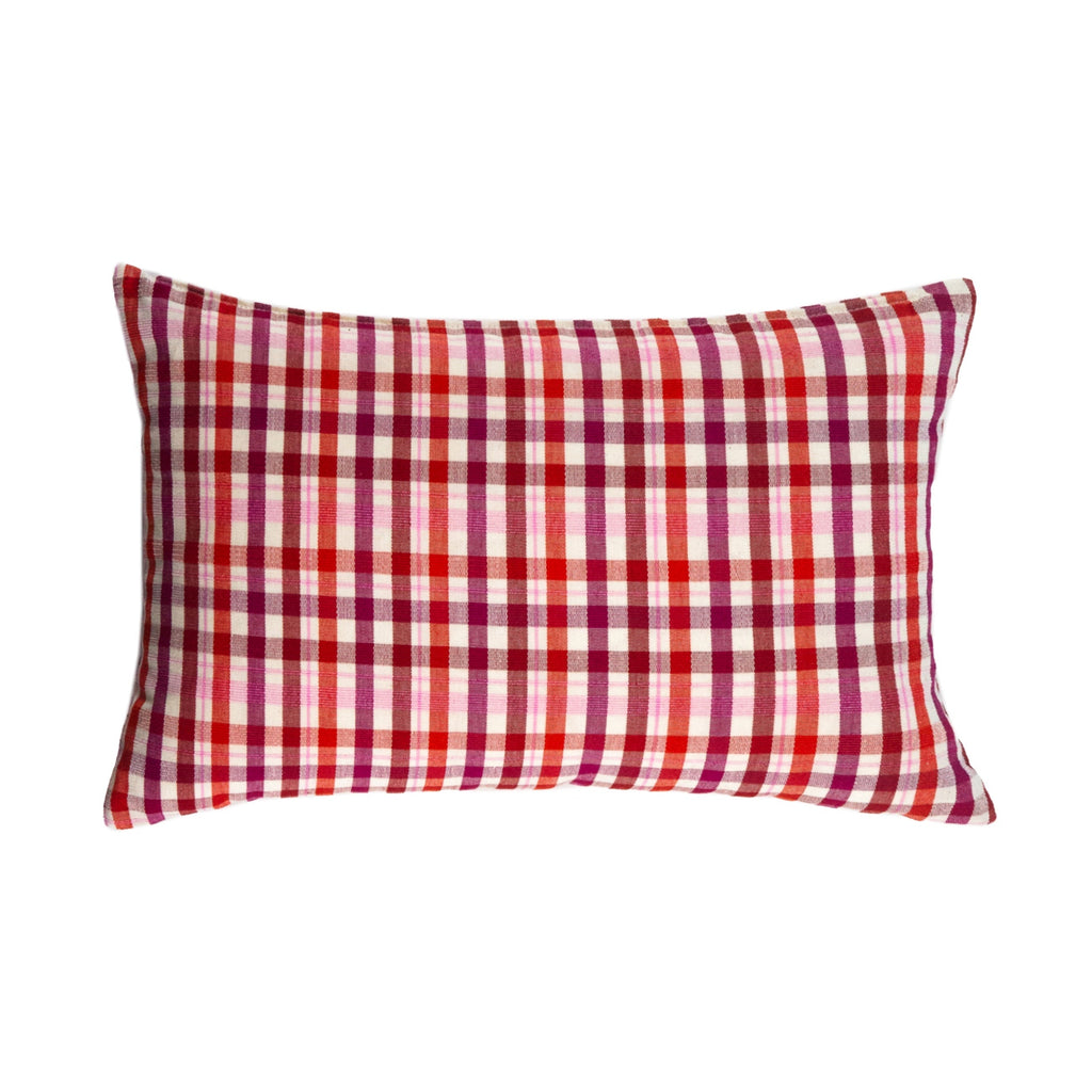 Archive NY Noel Plaid Lumbar Pillow