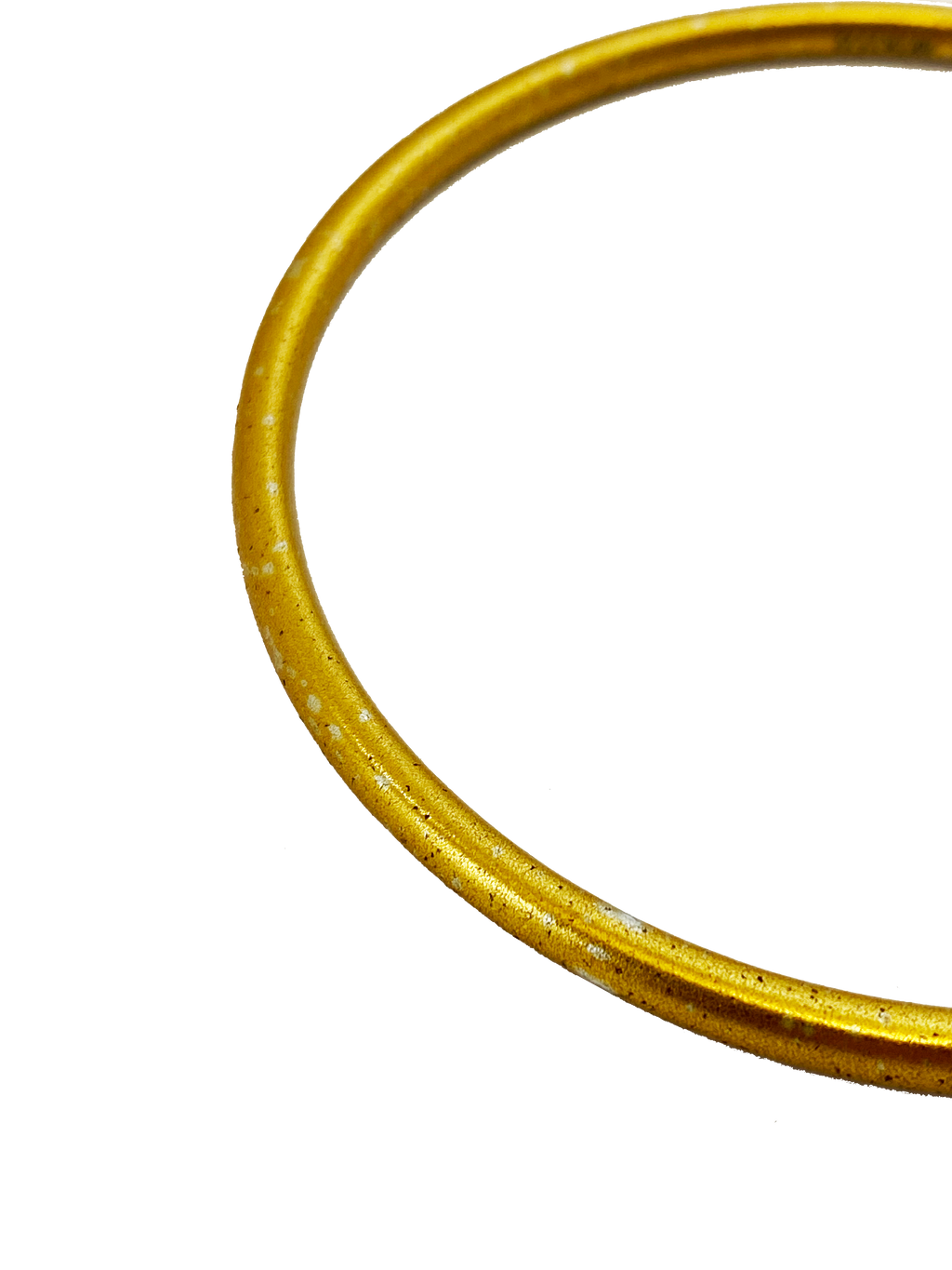 VIRTUOUS CIRCLE GOLD TONE SKINNY BANGLE
